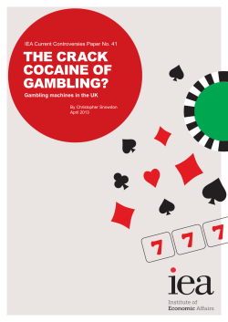 the crack cocaine of gambling? - Institute of Economic Affairs