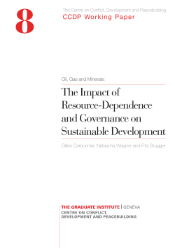 The Impact of Resource-Dependence and