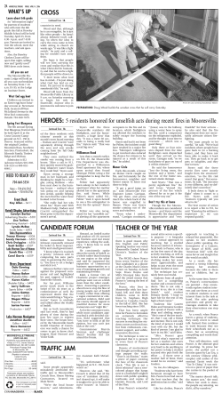 CROSS HEROES: 5 residents honored for unselfish acts during