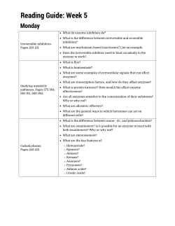 Reading Guide: Week 5