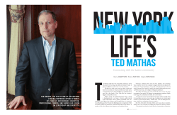 Ted Mathas - New York Life