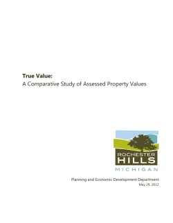 Property Value per Acre Study