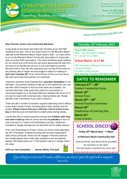 Newsletter, 2017, Term 1, Week 5