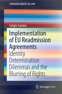 Implementation of EU Readmission Agreements Identity