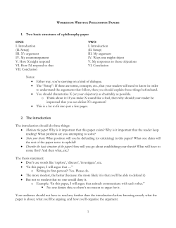 handout - PHIL 102