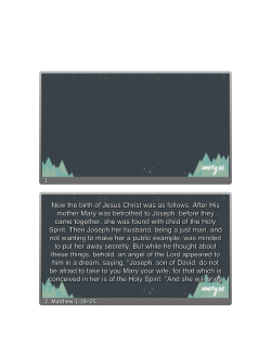 Now the birth of Jesus Christ was as follows: After His mother Mary