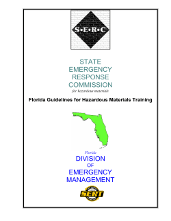 State Emergency Response Commission