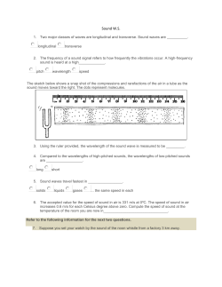 Sound WS - davis.k12.ut.us