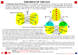 A Tripartite Tur&aacute;n Theorem