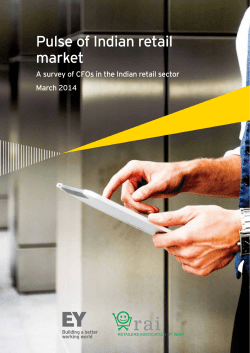 Pulse of Indian retail market - Retailers Association of India