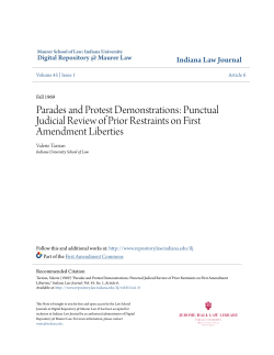 Punctual Judicial Review of Prior Restraints on First Amendment