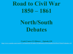 The Compromise of 1850