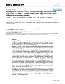BMC Biology - BioMed Central