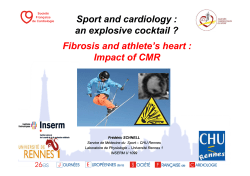 Sport and cardiology : an explosive cocktail ? Fibrosis and athlete`s