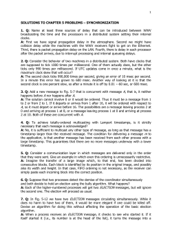 1 SOLUTIONS TO CHAPTER 5 PROBLEMS