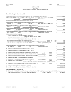 Form 0-135-150 USD# 288 5/2014 USD Form 150 2014