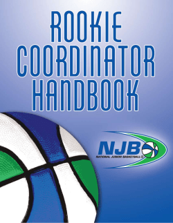 the Rookie league! - National Junior Basketball
