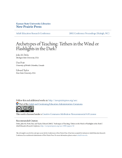 Archetypes of Teaching: Tethers in the Wind or