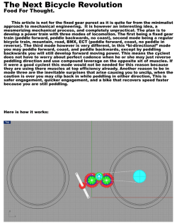 Bidirectional Fixed gear Bike Mechanism
