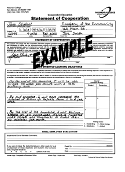 Statement of Cooperation