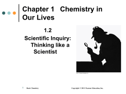 Scientific Inquiry PPT