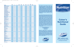Nutrition