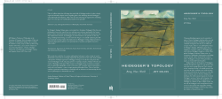 heidegger`s topology