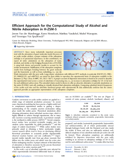 Efficient Approach for the Computational Study of Alcohol and Nitrile
