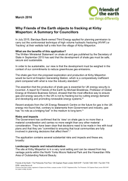 A Summary for Councillors