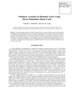 Nonlinear Acoustics in Diatomic Gases Using