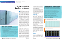 Unlocking the Locker problem
