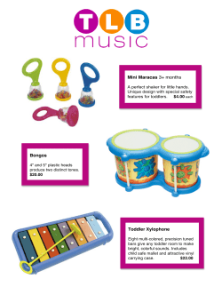 Mini Maracas 3+ months Toddler Xylophone Bongos