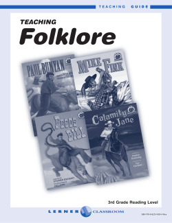 Teaching Folklore - Lerner Publishing