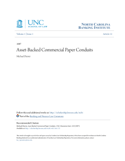 Asset-Backed Commercial Paper Conduits
