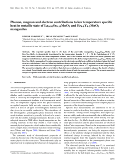 Fulltext PDF - Indian Academy of Sciences
