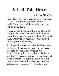 A Tell-Tale Heart