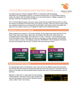 Signage fact sheet