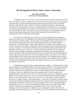 The protagonist of 98 in Carlos Casres` Ilustr&iacute;sima