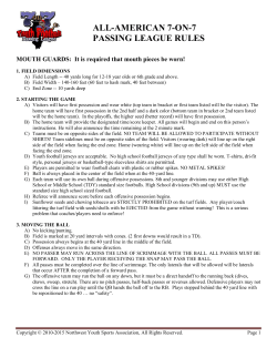 All-American 7on7 Rules