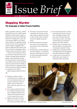Mapping Murder - India Armed Violence Assessment