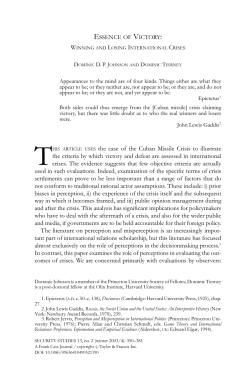 Essence of Victory: Winning and Losing International Crises