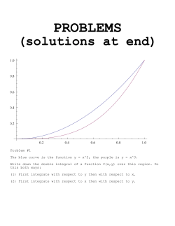 PROBLEMS (solutions at end)