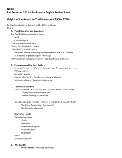 Final Exams - Notre Dame Academy