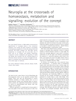 Neuroglia at the crossroads of homoeostasis