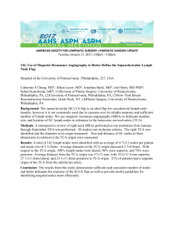 136. Use of Magnetic Resonance Angiography to Better Define the