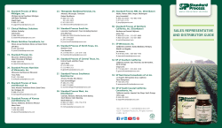 sales representative and distributor guide