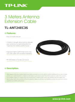 3 Meters Antenna Extension Cable