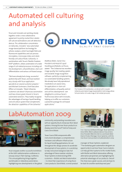 Automated cell culturing and analysis
