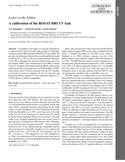 A calibration of the ROSAT HRI UV leak