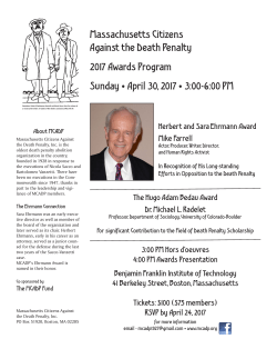 Printable - Massachusetts Citizens Against the Death